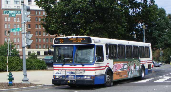 WMATA Metrobus Orion V 4268